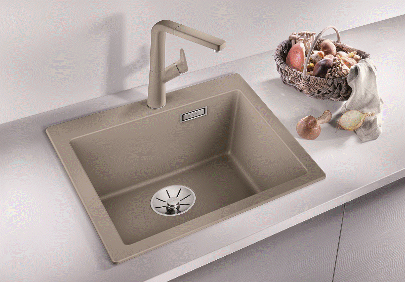 BLANCO PLEON 5 kaufen | Silgranit Splen | online gnstig Farbe Tartufo InFino Einbau